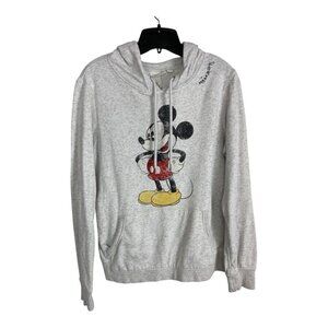 Disney Light Gray Mickey Mouse Hoodie